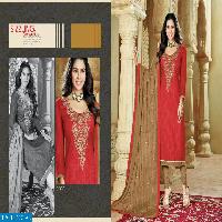 champion vol-2 by shagun Wholesale jacquard Embroidered Dress material